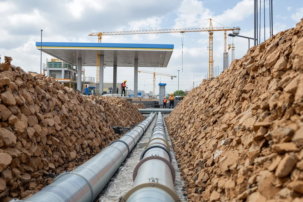Gas Station Piping Materials Supply — National Chain